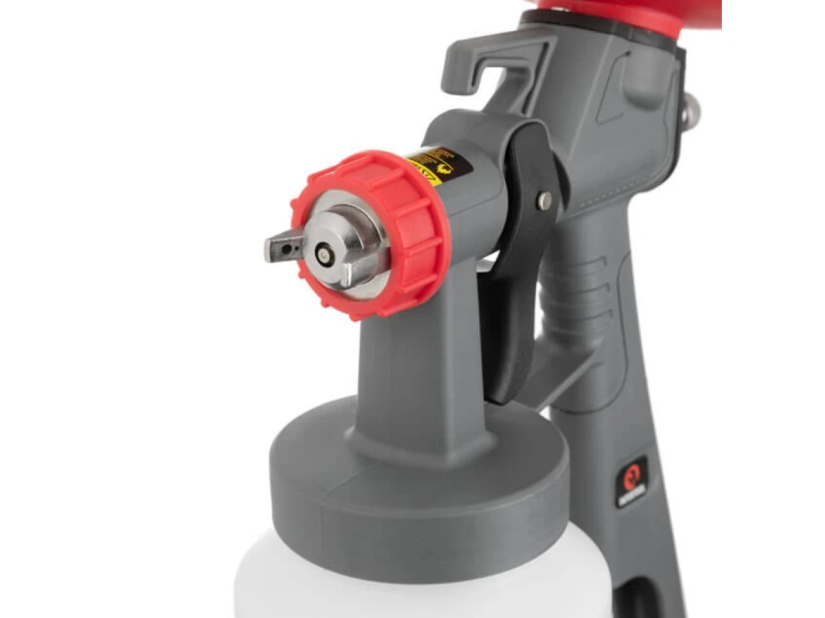 Фарбопульт електричний HVLP 450 Вт, форсунка 1.5 мм, бачок 1 л 0.14-0.35 Бар, 100-200 мл/хв. INTERTOOL DT-5045 