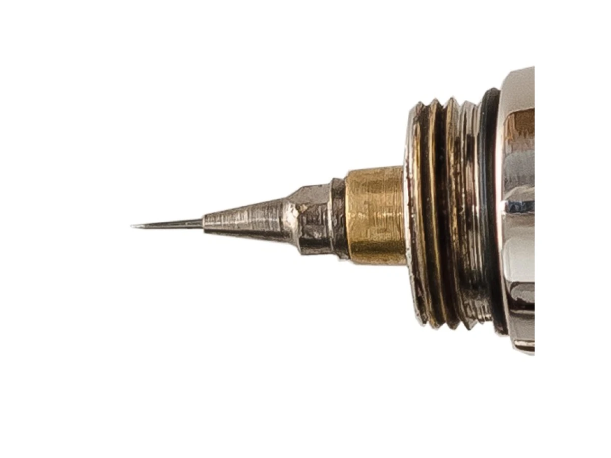 Аерограф електричний 12 Вт, 12 В, 10-15 л/хв., 0-2 Бар INTERTOOL DT-5001 