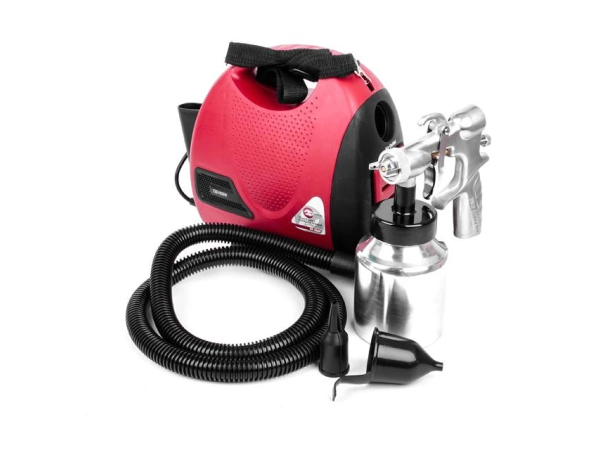 Фарбопульт електричний HVLP 600 Вт, форсунка 1.8 мм, бачок 1 л, 0.14-0.70 Бар, 450-550 мл/хв. INTERTOOL DT-5060 