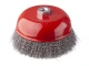 Щітка чашкова 150 мм, для КШМ, М14 (кручений дріт) INTERTOOL BT-1150 