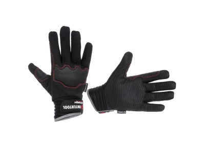 Рукавиці зі спандексу, антиковзаюче покриття долоні, захист суглобів піноматеріалом, посилення на великому і вказівному пальцях, 10