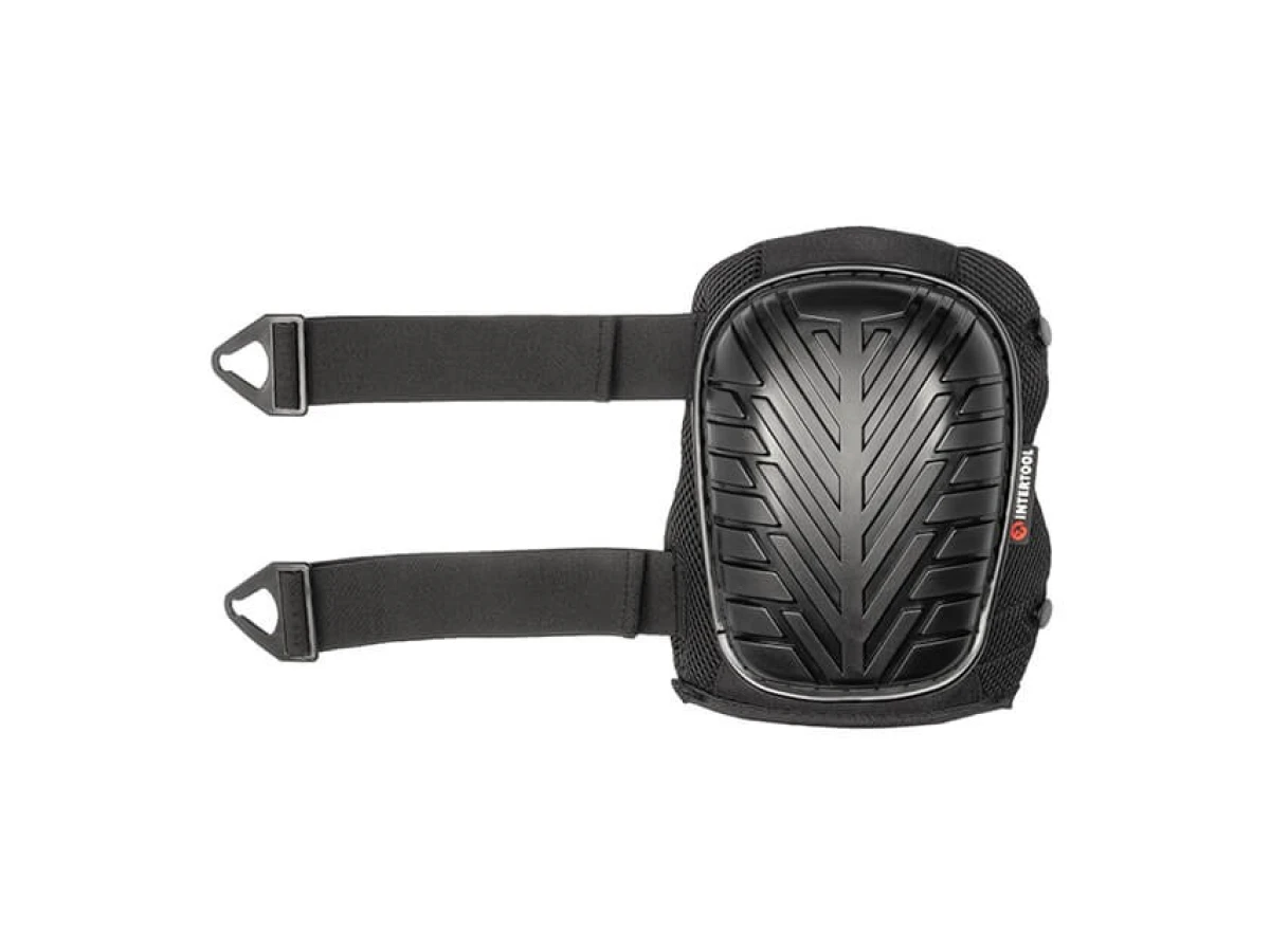 Наколенники защитные, противоскользящие накладки из ПВХ, ткань 600D, гелевые подушки, неопреновые ремни INTERTOOL SP-0055 