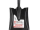 Лопата совкова, ручка з фібергласу, 238х282х1050 мм INTERTOOL FT-2014 