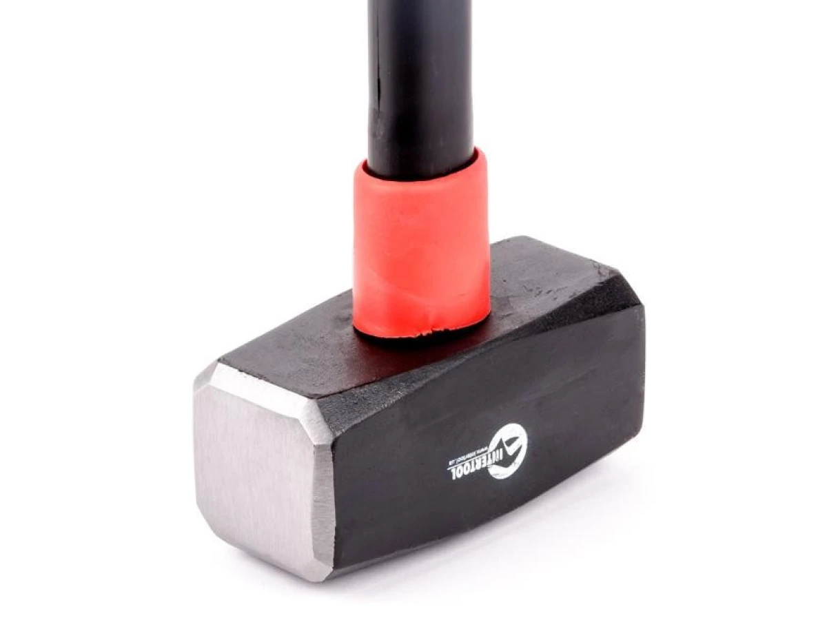 Молот 5000 г, ручка з фібергласу INTERTOOL HT-0245 