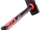 Молот 5000 г, ручка з фібергласу INTERTOOL HT-0245 
