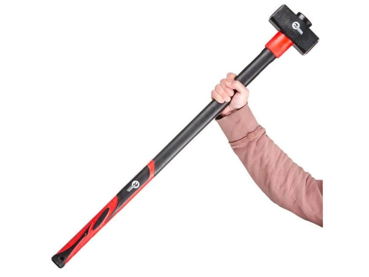 Молот 5000 г, ручка з фібергласу INTERTOOL HT-0245 