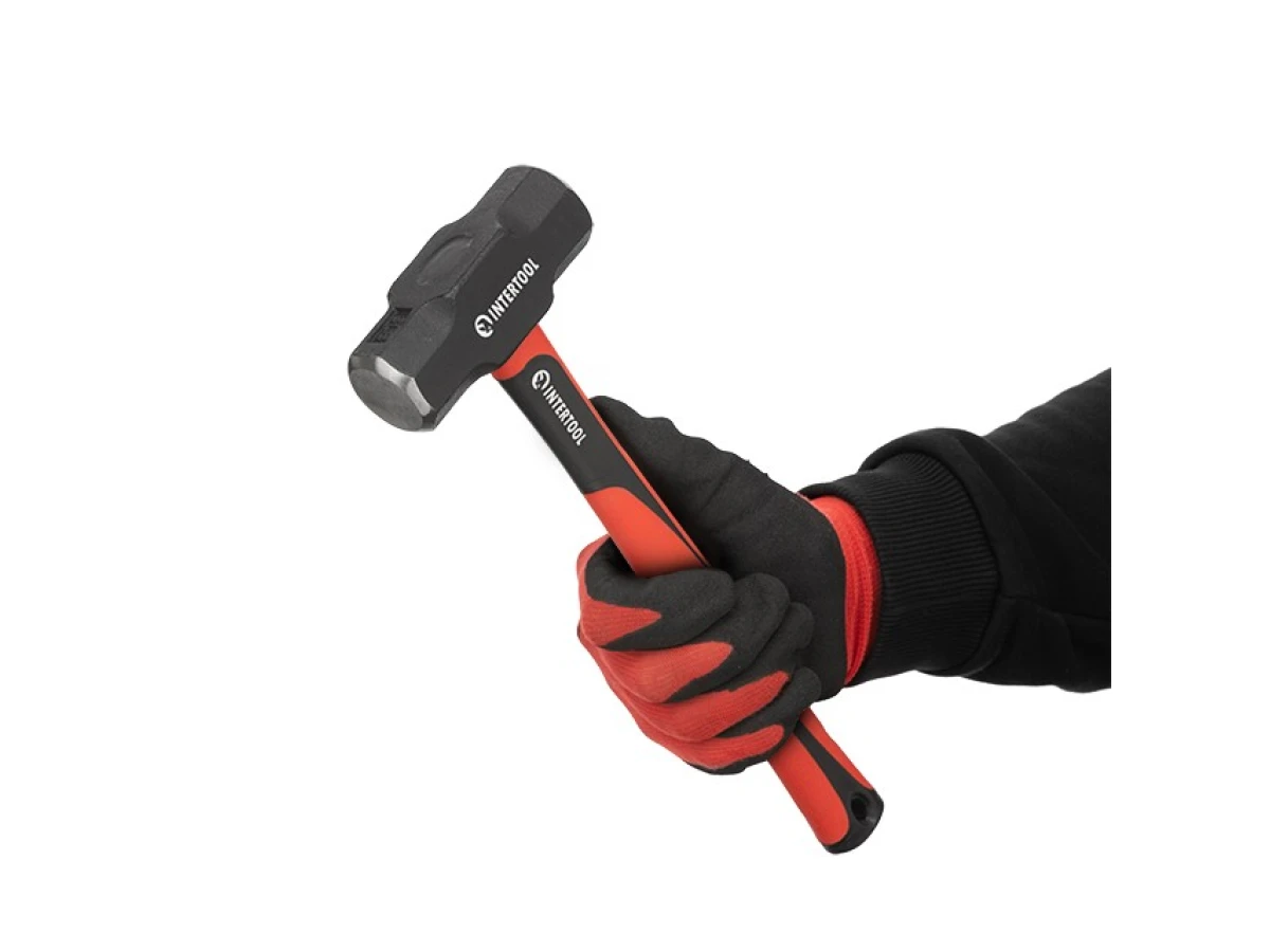 Молот 1500 г, ручка з фібергласу INTERTOOL HT-0241 