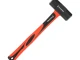 Молот 2000 г, ручка з фібергласу INTERTOOL HT-0242 