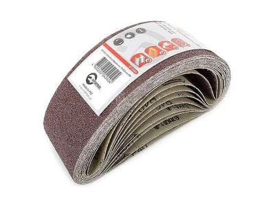 Стрічка шліфувальна 75 x 533мм, зерно 40 уп.10шт. INTERTOOL BT-0404