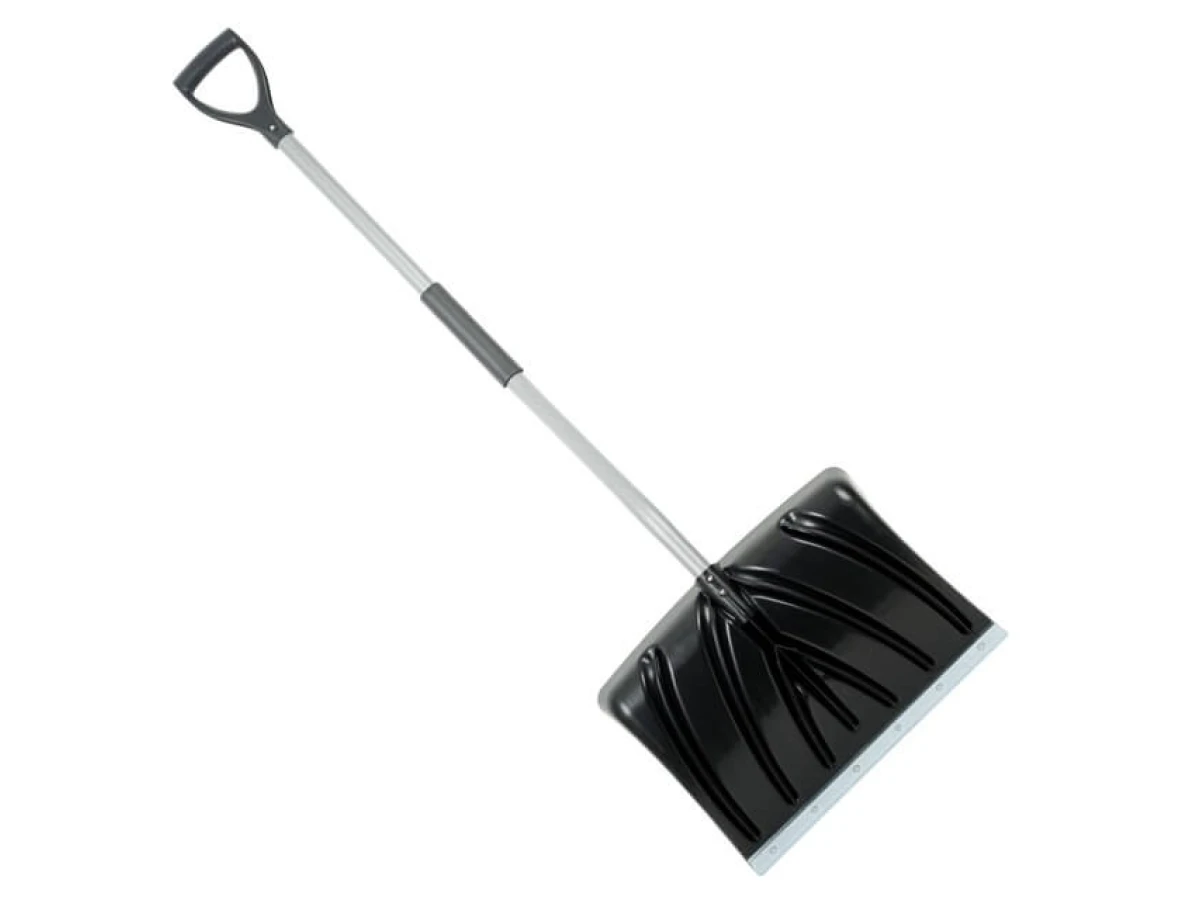 Лопата для прибирання снігу 460 * 340мм з Z-подібною рукояткою 1080 мм INTERTOOL FT-2023 