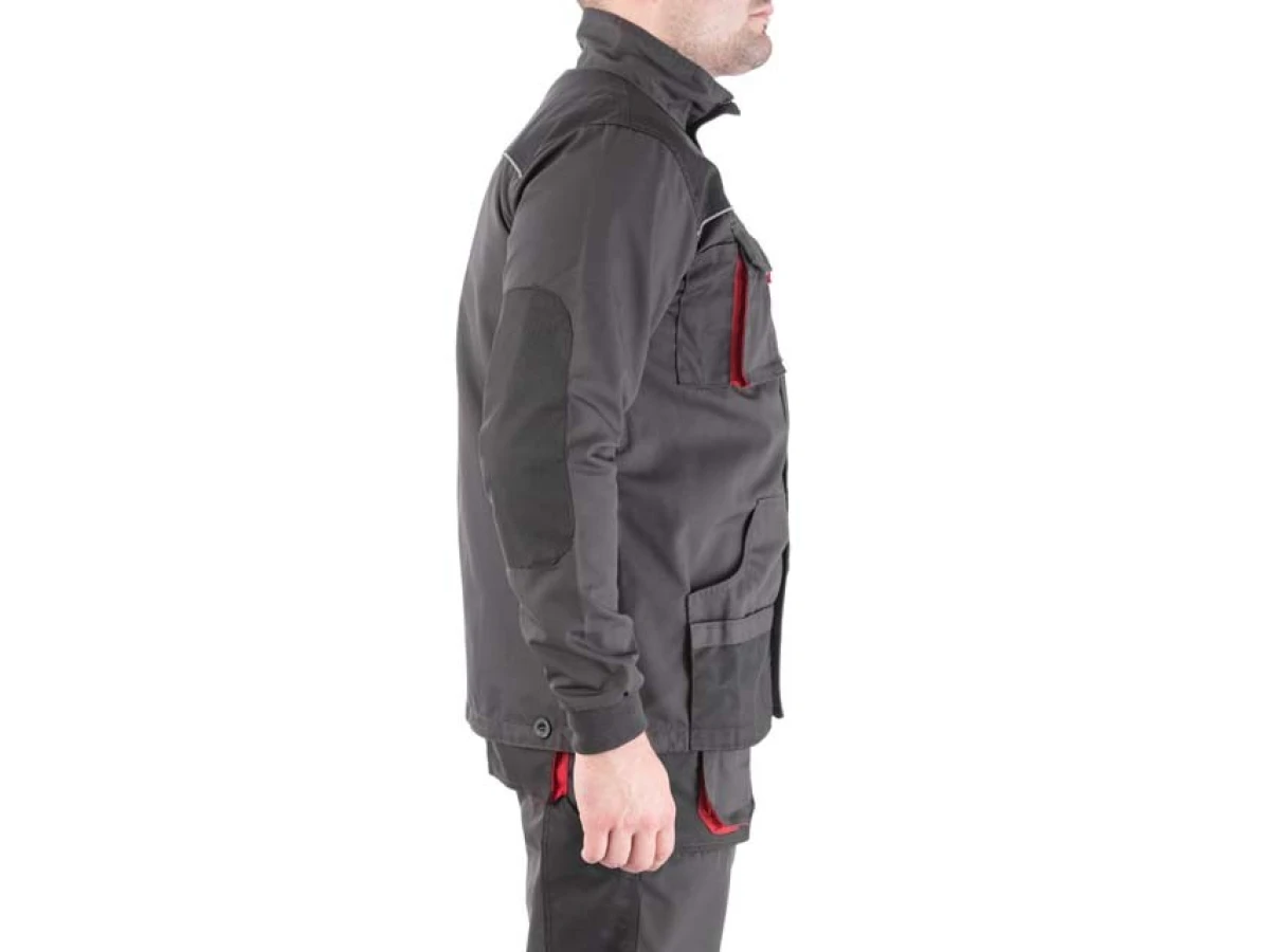 Куртка робоча 80% поліестер, 20% бавовна, щільність 260 г / м2, XXL INTERTOOL SP-3005 