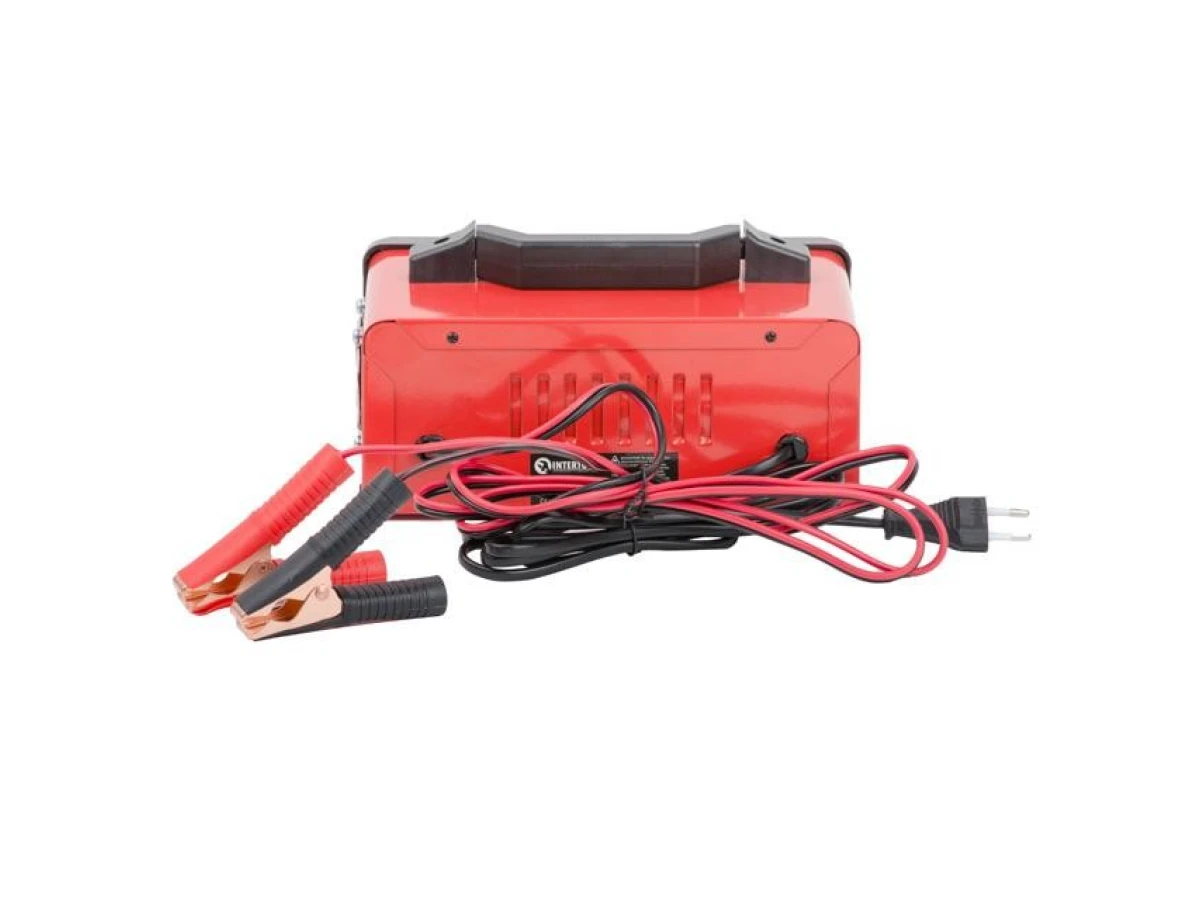 Зарядное устройство 12 В, 5/10/15/20 А, 230 В, режим реанимации (десульфатации) аккумулятора INTERTOOL AT-3021 