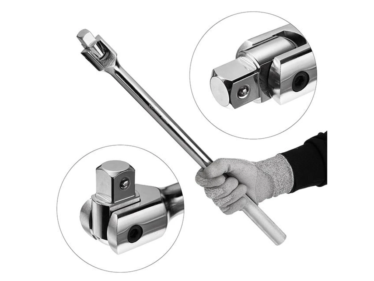 Вороток з шарніром 3/4" 480 мм INTERTOOL ET-1037 