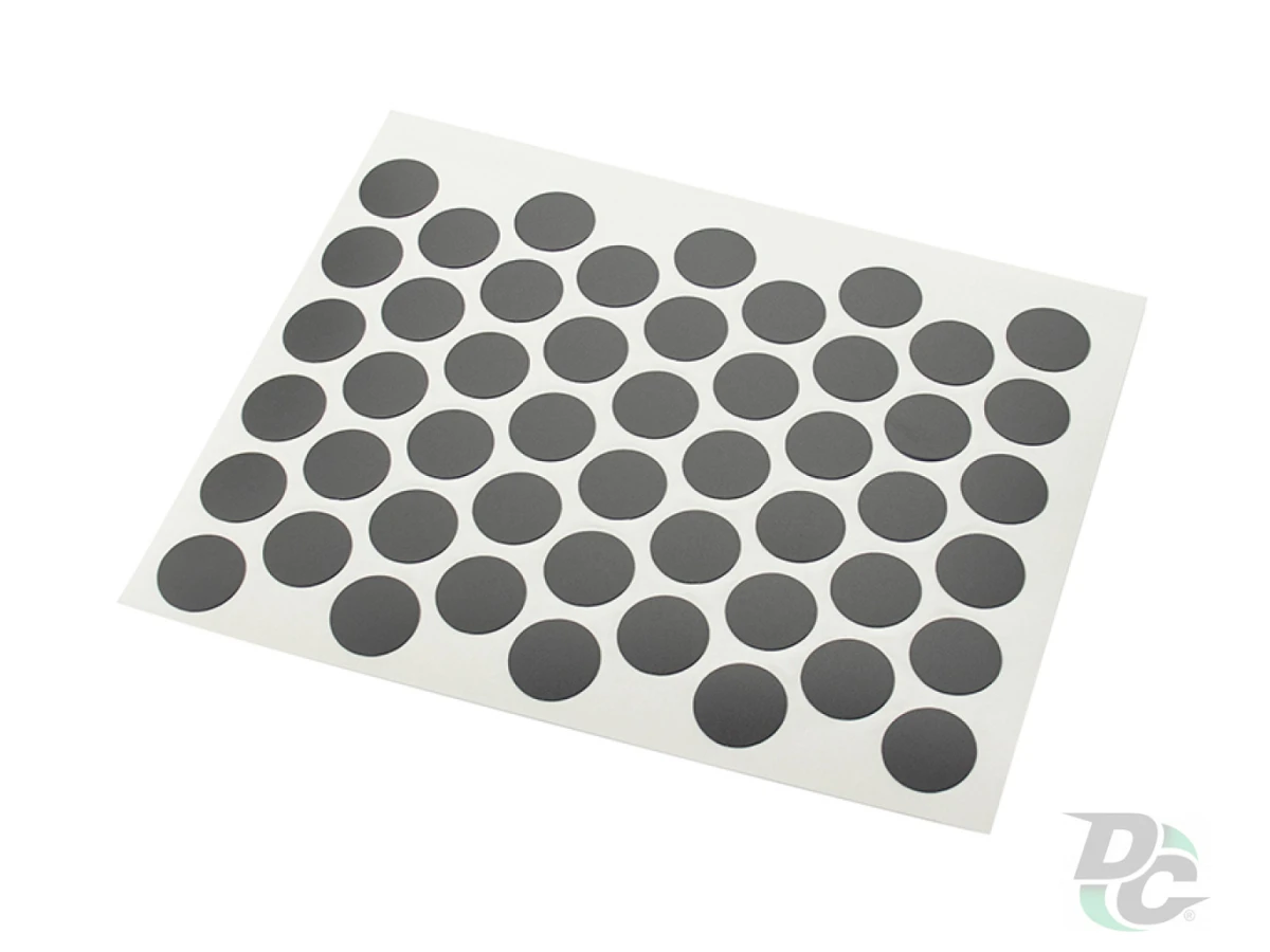 Заглушка самоклеющаяся на конфирмат антрацит 1616 