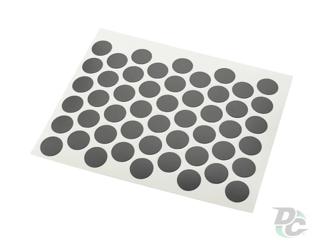 Заглушка самоклеющаяся на конфирмат антрацит 1616 