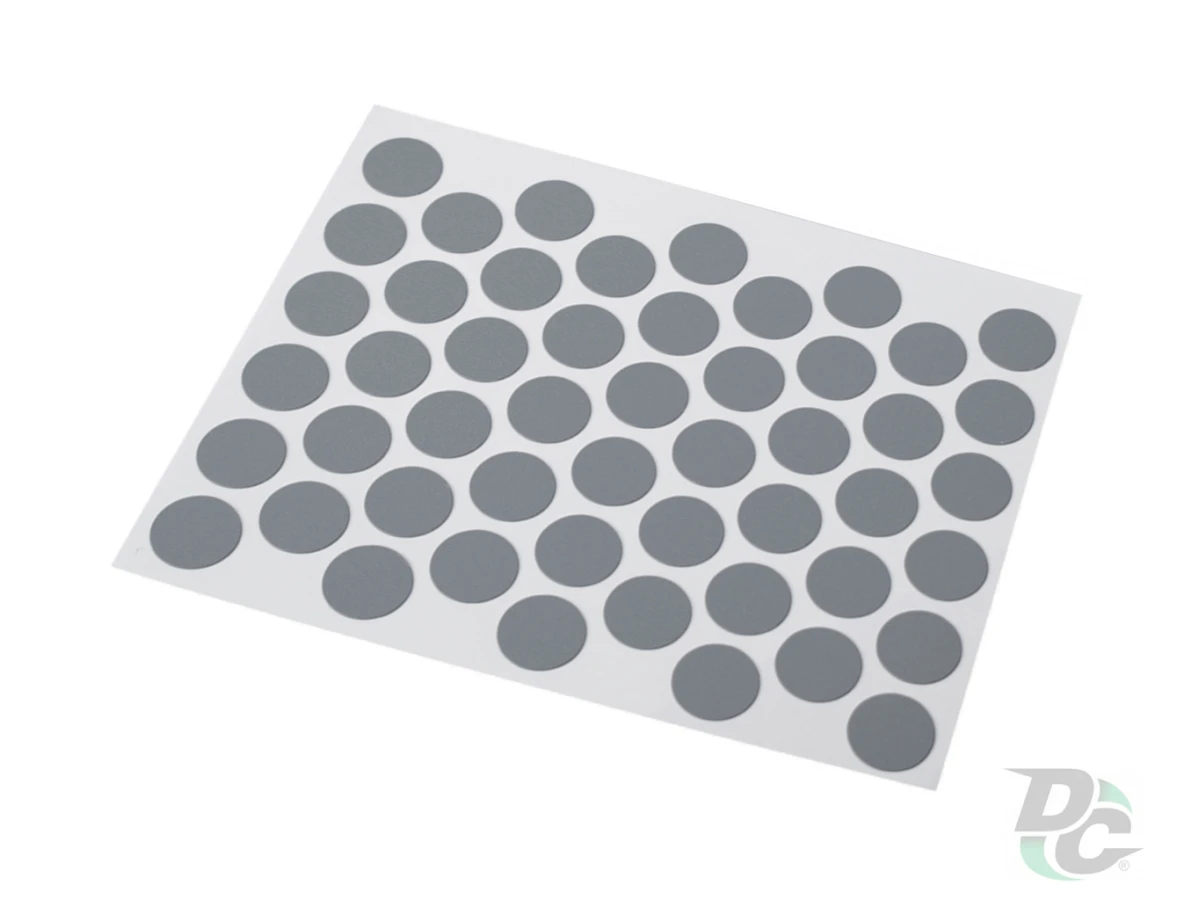 Заглушка самоклеющаяся на конфирмат арктика серый U788 