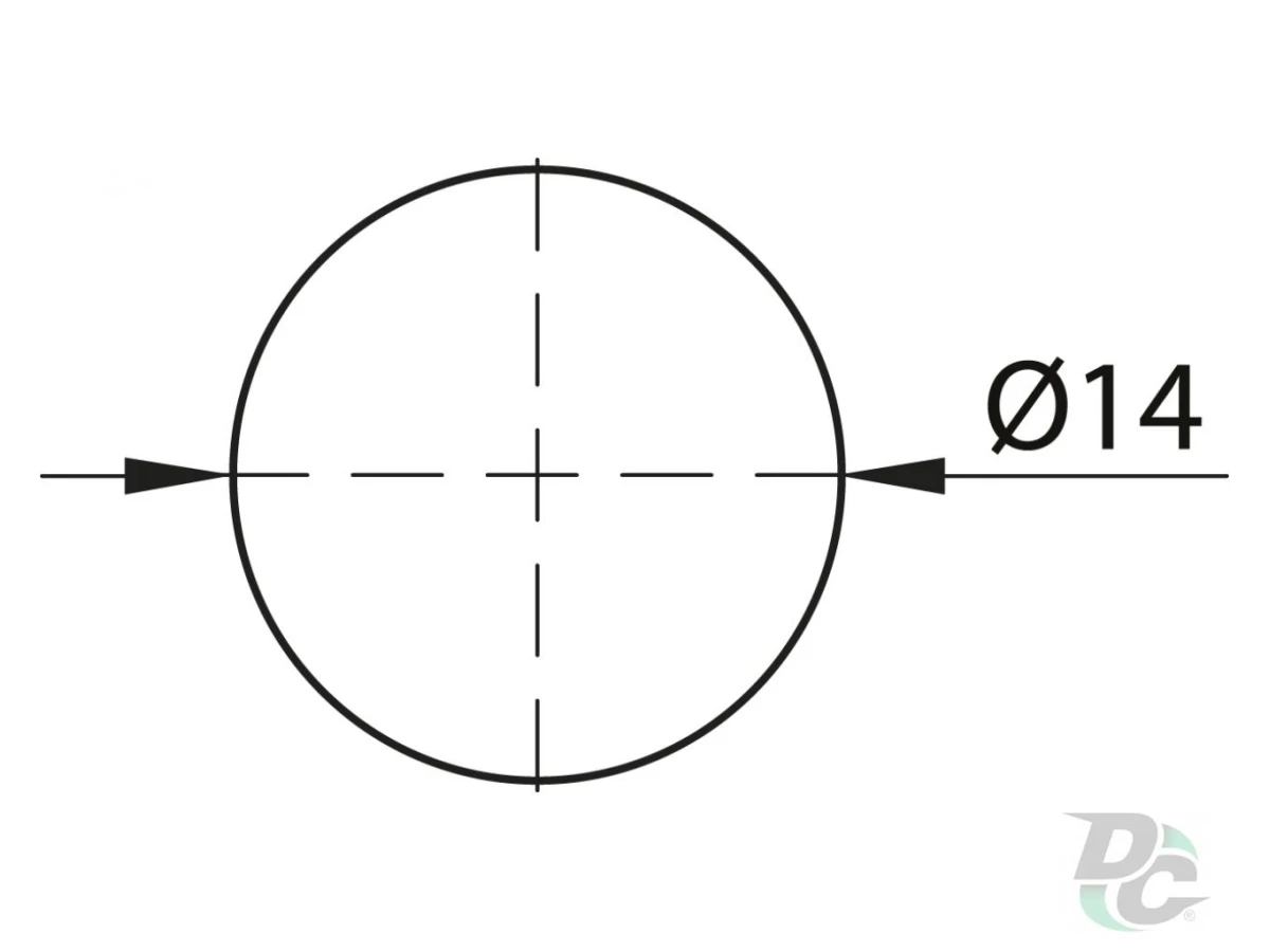 Заглушка самоклеющаяся на конфирмат арктика серый U788 