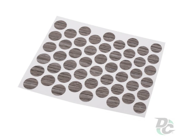 Заглушка самоклеющаяся на конфирмат баменда серо-бежевый H1115 