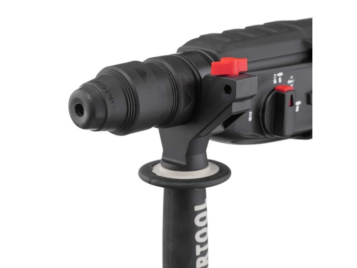 Перфоратор 1000 Вт, 3.2 Дж, 0-1300 об/хв., 0-5100 уд./хв., 3 режими, знімний швидкозатискний патрон INTERTOOL WT-0171 