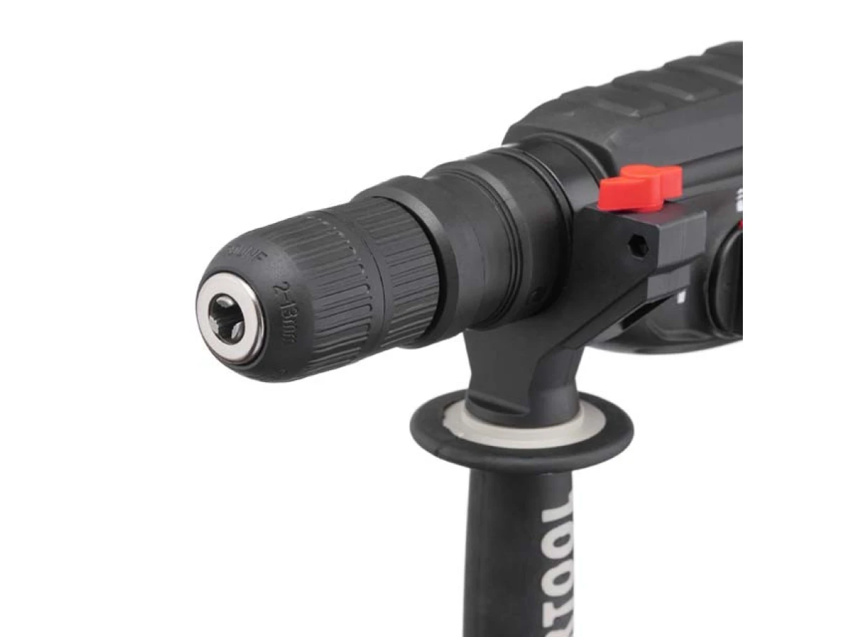 Перфоратор 1000 Вт, 3.2 Дж, 0-1300 об/хв., 0-5100 уд./хв., 3 режими, знімний швидкозатискний патрон INTERTOOL WT-0171 