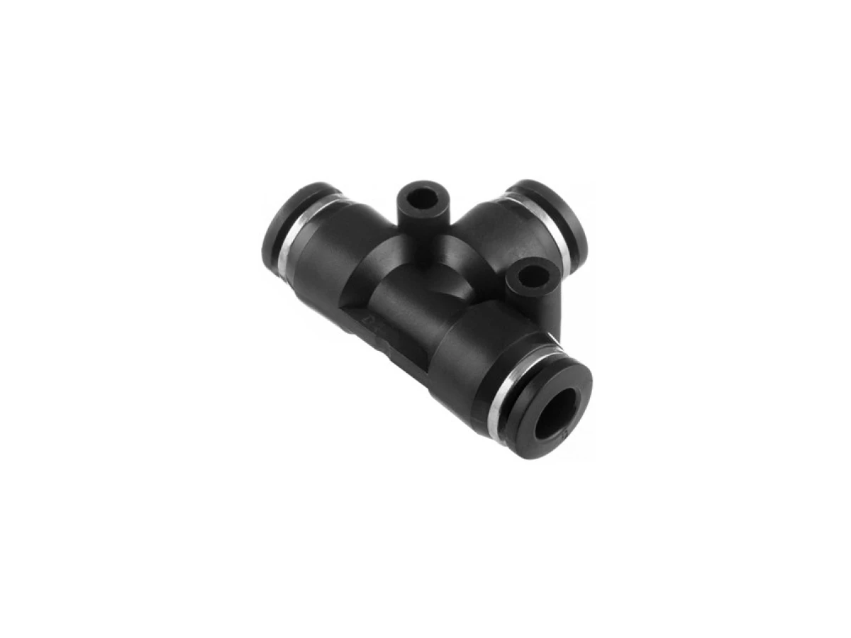 З'єднання цангове Т-подібне для поліуретанових та ін. шлангів 6 мм INTERTOOL PT-2346 