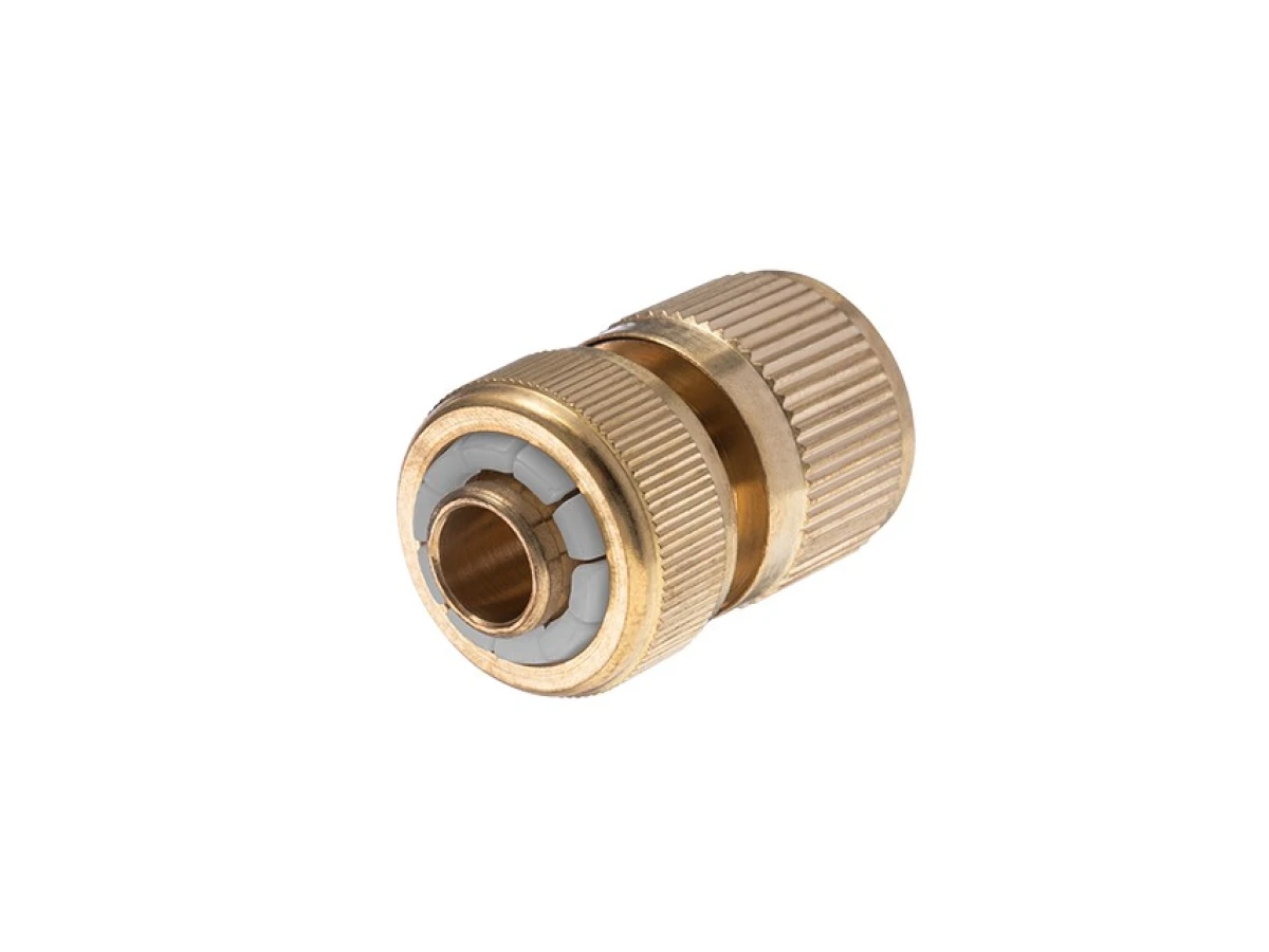 Конектор латунний 1/2" на шланг 1/2" STORM INTERTOOL GE-1216 