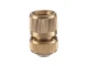 Конектор латунний 1/2" на шланг 1/2" STORM INTERTOOL GE-1216 