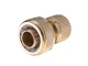 Коннектор латунный с аквастопом 1/2" на шланг 3/4" STORM INTERTOOL GE-1217 