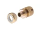 Коннектор латунный с аквастопом 1/2" на шланг 1/2" STORM INTERTOOL GE-1219 