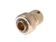 Коннектор латунный 1/2" на шланг 3/4" STORM INTERTOOL GE-1220 