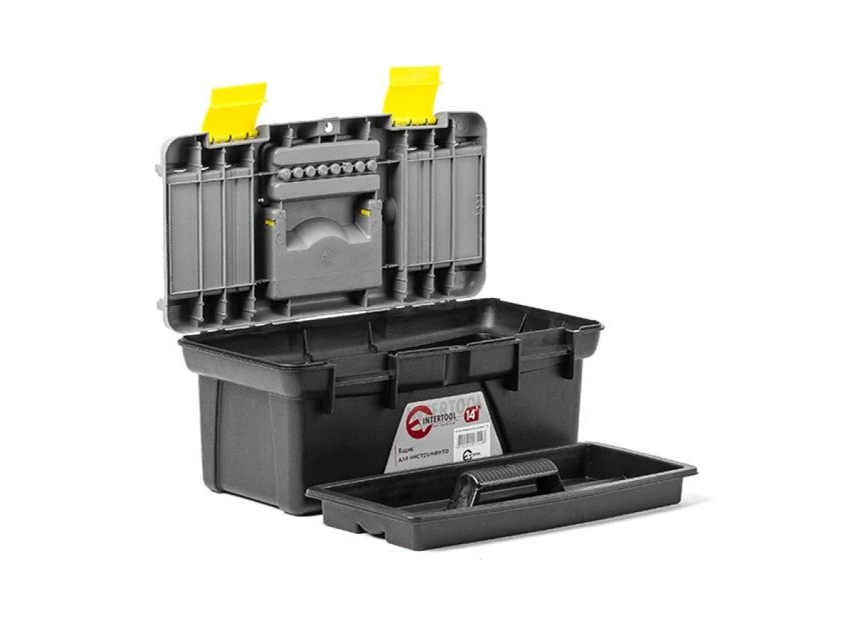 Ящик для інструменту 14" 355*182*153 мм INTERTOOL BX-0314 