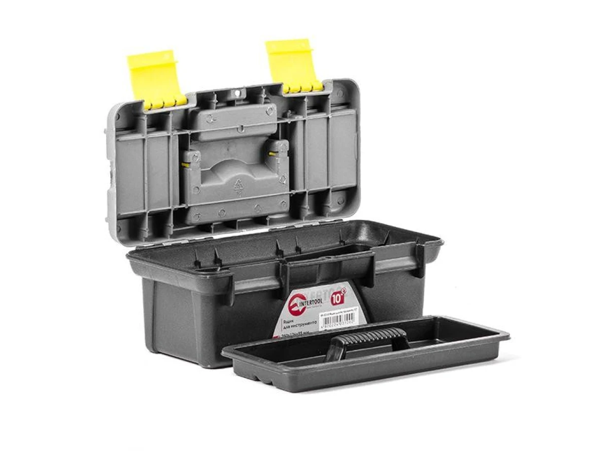 Ящик для інструменту 10" 250*126*99 мм INTERTOOL BX-0310 