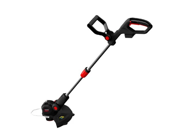 Триммер аккумуляторный 20 В, 7500 об/мин, диаметр вращения лески 300 мм, катушка, без ЗУ и АКБ, STORM INTERTOOL WT-9112 