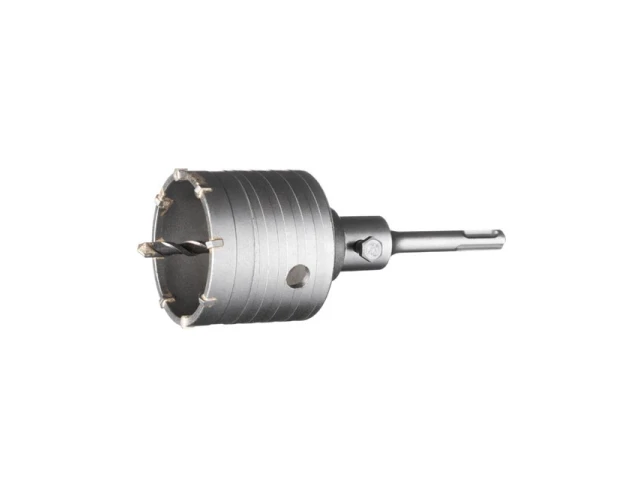 Комплект: свердел корончатий по бетону 68мм + Перехідник SDS Plus 100мм INTERTOOL SD-7068 