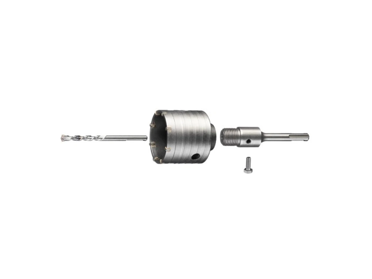 Комплект: свердел корончатий по бетону 68мм + Перехідник SDS Plus 100мм INTERTOOL SD-7068 