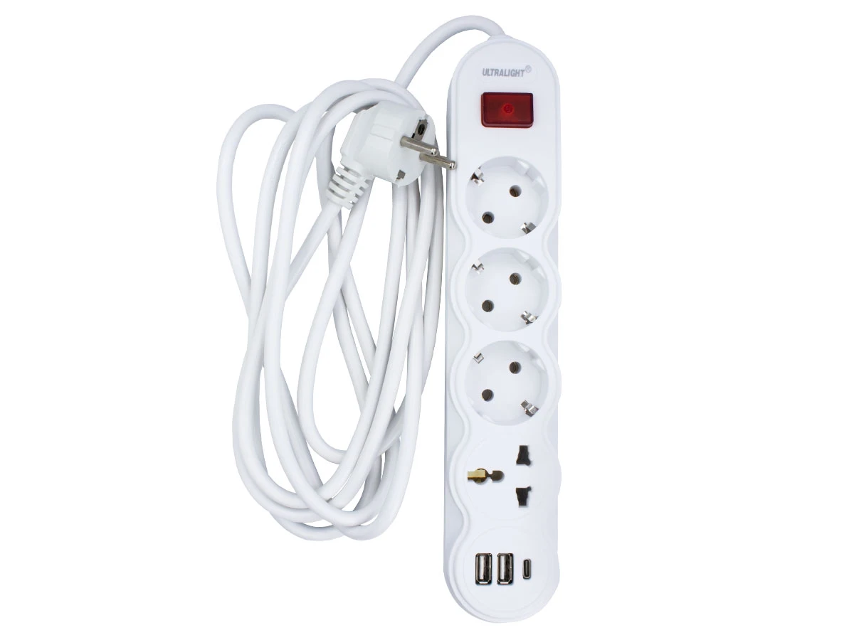 Подовжувач RF-3 (3 м, 3 гнізда) 