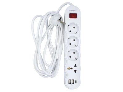 Подовжувач RF-3 (3 м, 3 гнізда)