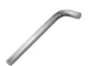 Ключ Г-подібний шестигранний 19 мм, 265*70 мм INTERTOOL HT-1869 