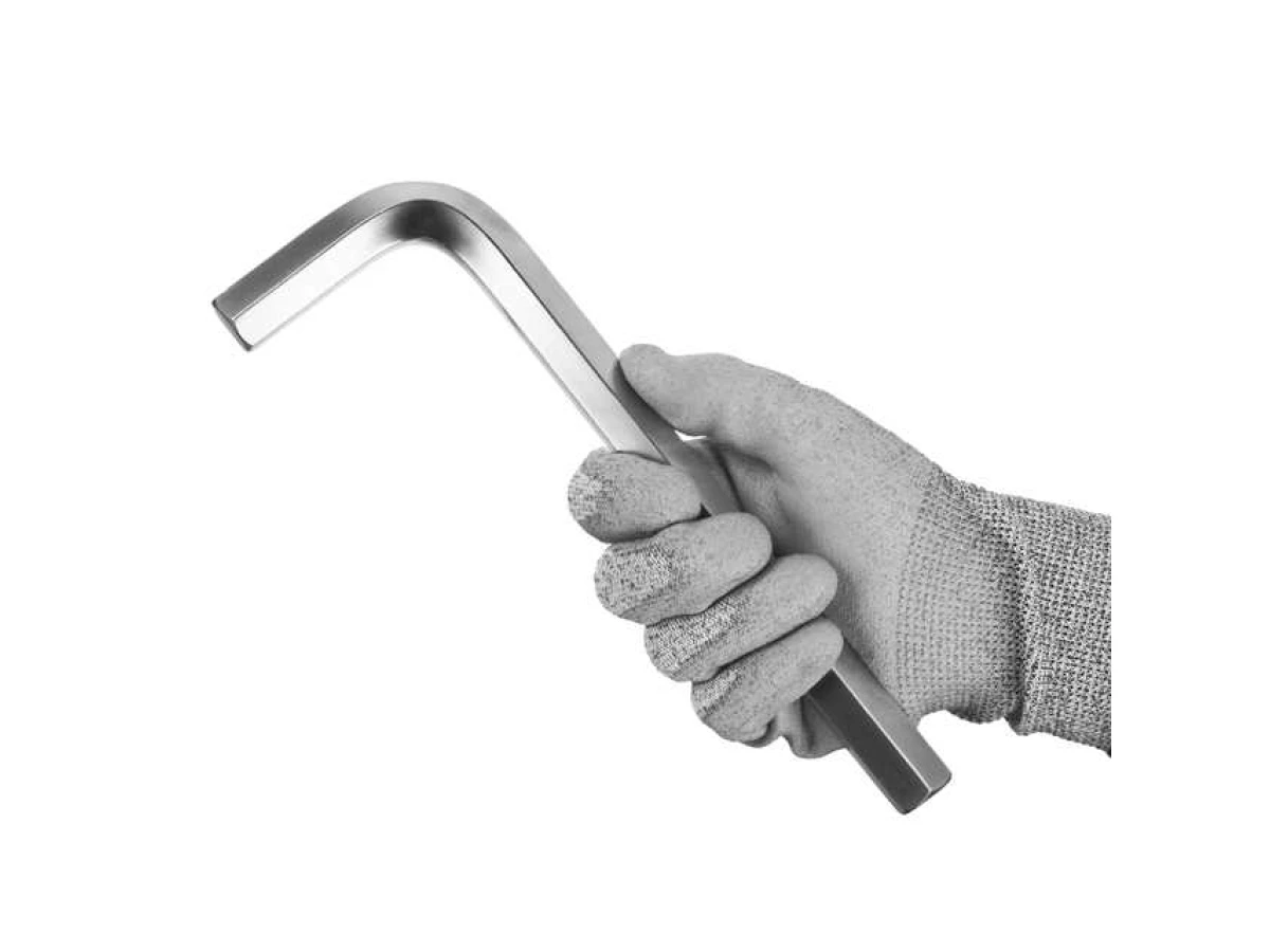 Ключ Г-подібний шестигранний 19 мм, 265*70 мм INTERTOOL HT-1869 