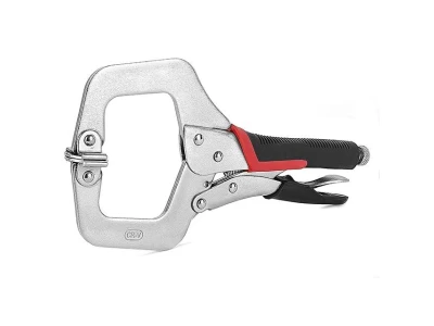 Кліщі затискні C-type 280 мм, CrV INTERTOOL UT-5206