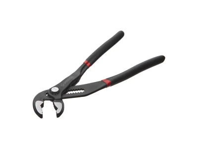 Кліщі сантехнічні 250 мм, коване залізо 40CrV, двокомпонентнi рукоятки, STORM INTERTOOL NT-0166