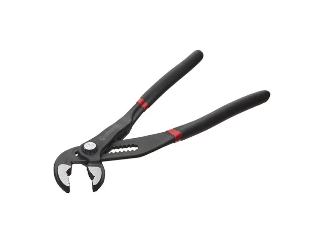 Кліщі сантехнічні 250 мм, коване залізо 40CrV, двокомпонентнi рукоятки, STORM INTERTOOL NT-0166 