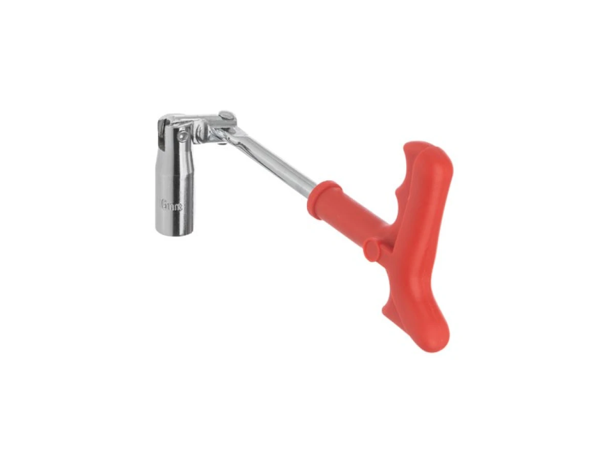 Свічковий ключ Т-подібний з шарніром 16*250 мм INTERTOOL HT-1717 