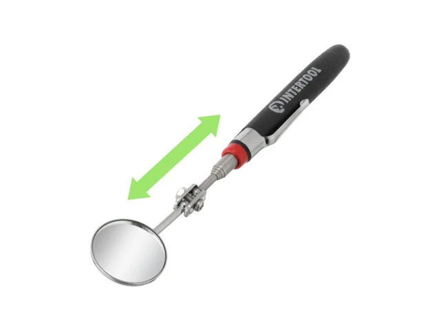 Зеркало инспекционное телескопическое Ø31 мм, 170-485 мм INTERTOOL ET-1018 