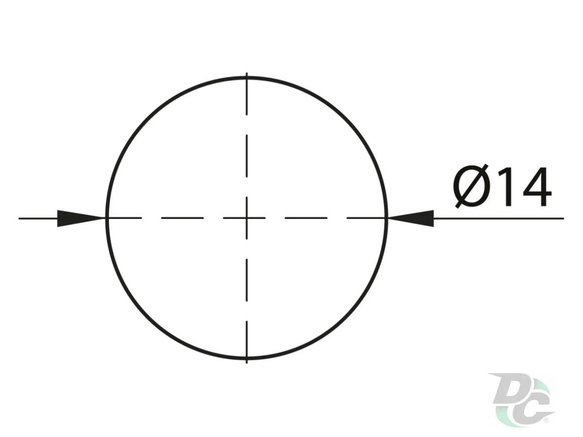 Заглушка самоклеющаяся на конфирмат ильм вермут 3010 
