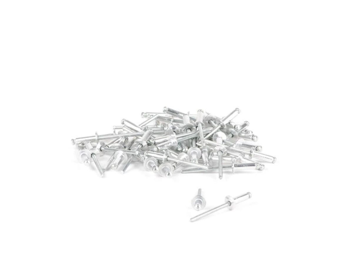 Заклепка алюминиевая 4,0x12 мм, упаковка 50 шт INTERTOOL RT-4012 