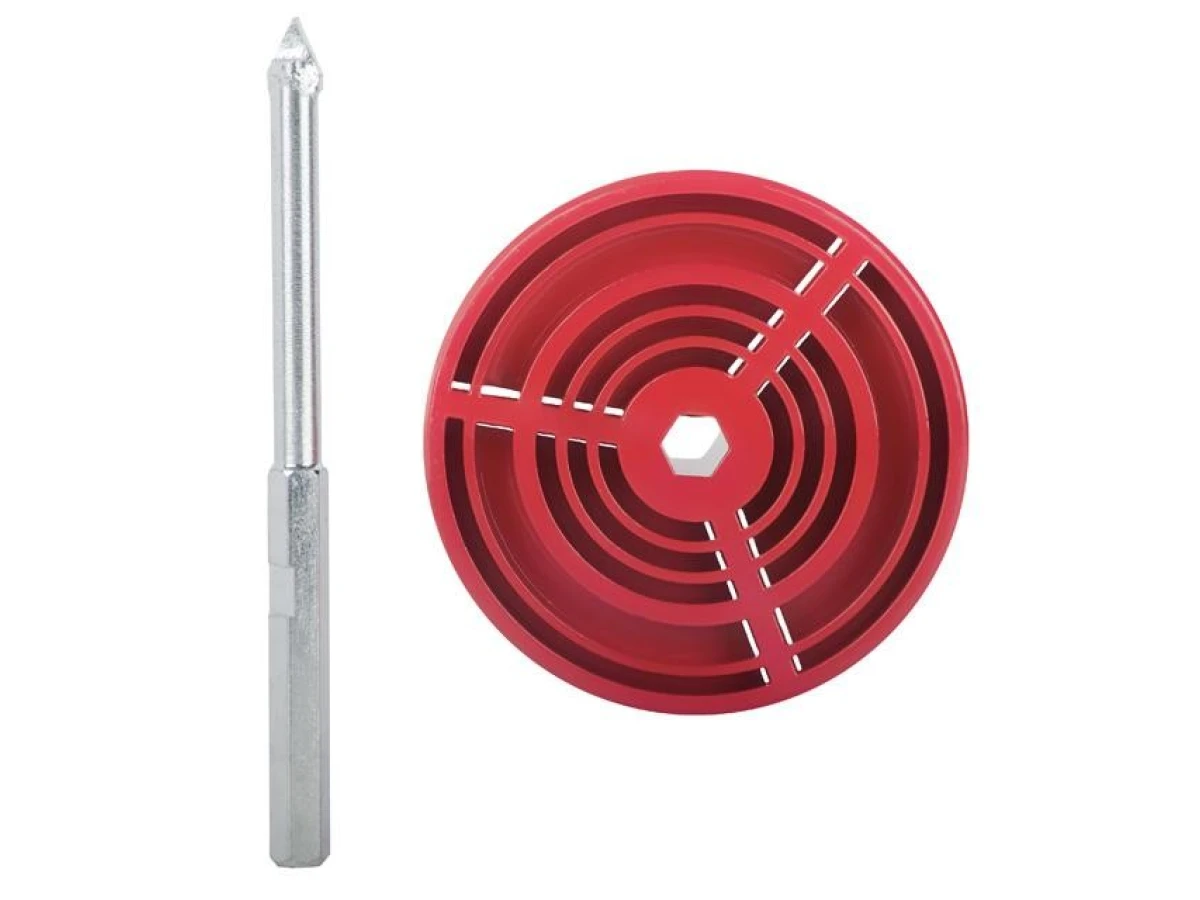 Тримач для корончатих свердел 83 мм, з центруючим свердлом INTERTOOL SD-0398 