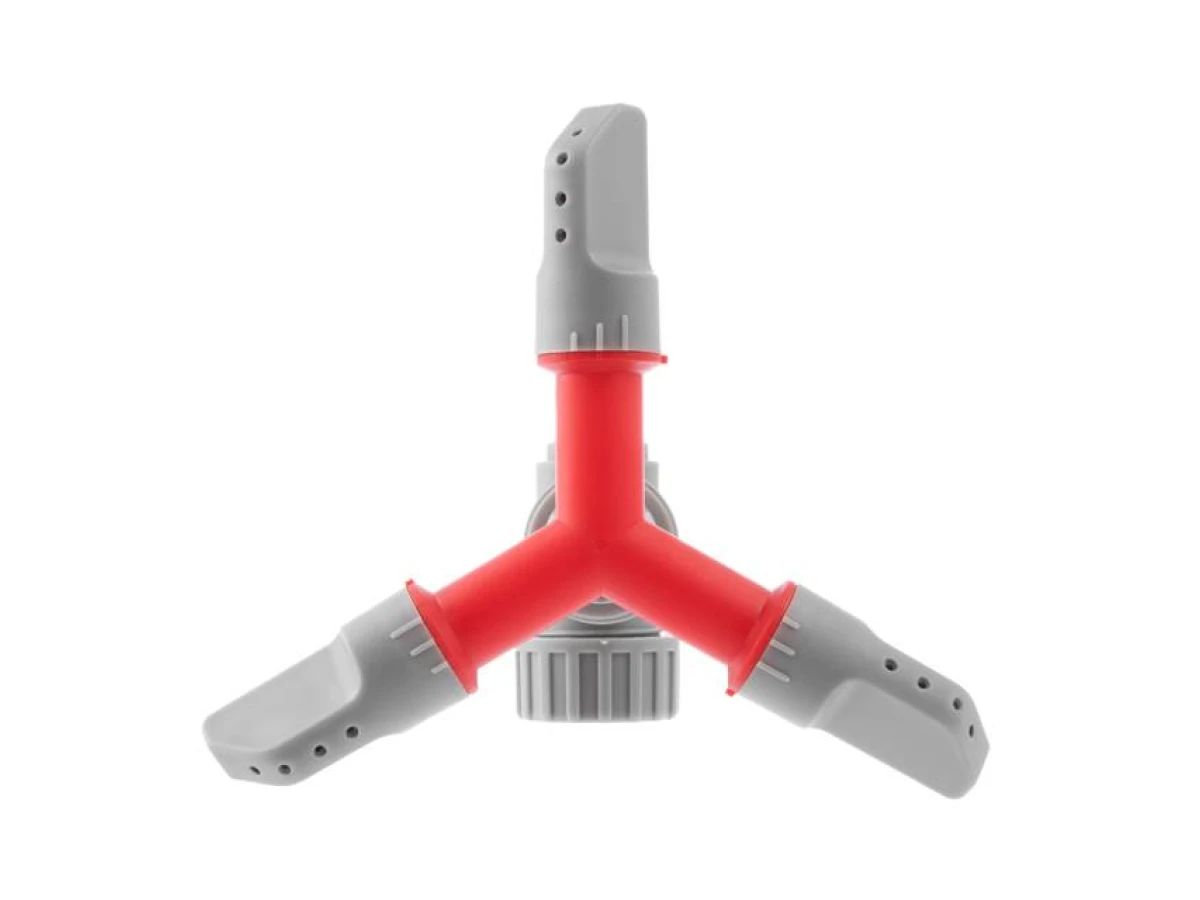 Дощувальний пристрій круговий з головкою, що обертається, на кілку. PP, ABS INTERTOOL GE-0054 