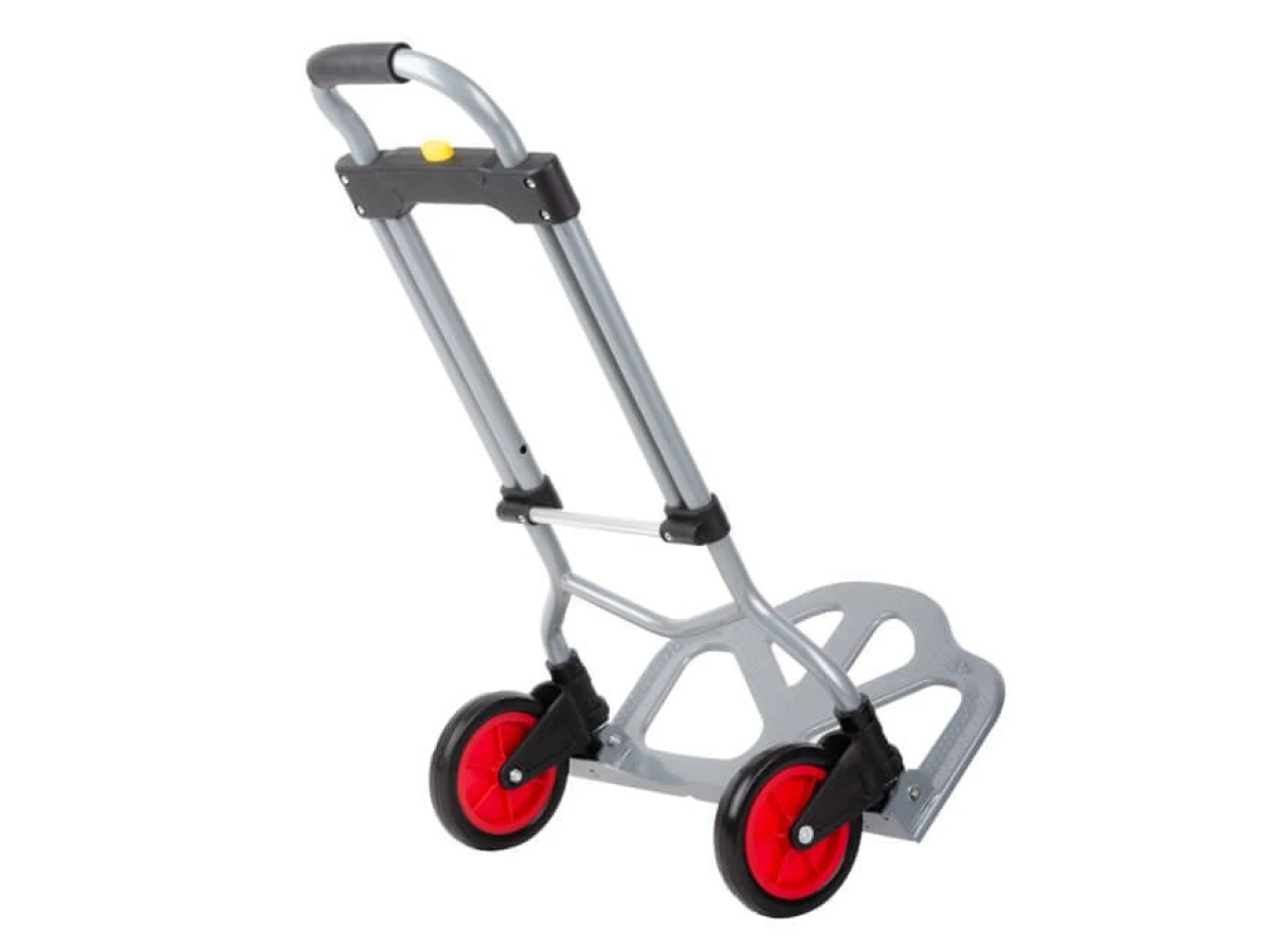 Візок ручний складний до 60 кг, 385*375*960, колеса 130 мм, (стальна) INTERTOOL LT-9006 