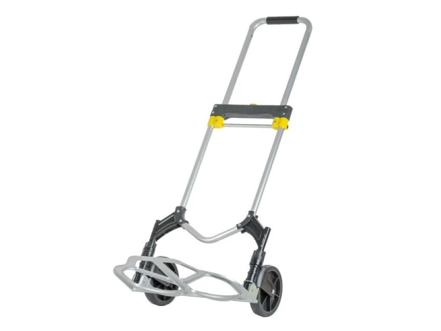Візок ручний складаний до 80 кг, 450*485*1090, колеса 170 мм (алюмінієвий) INTERTOOL LT-9010 